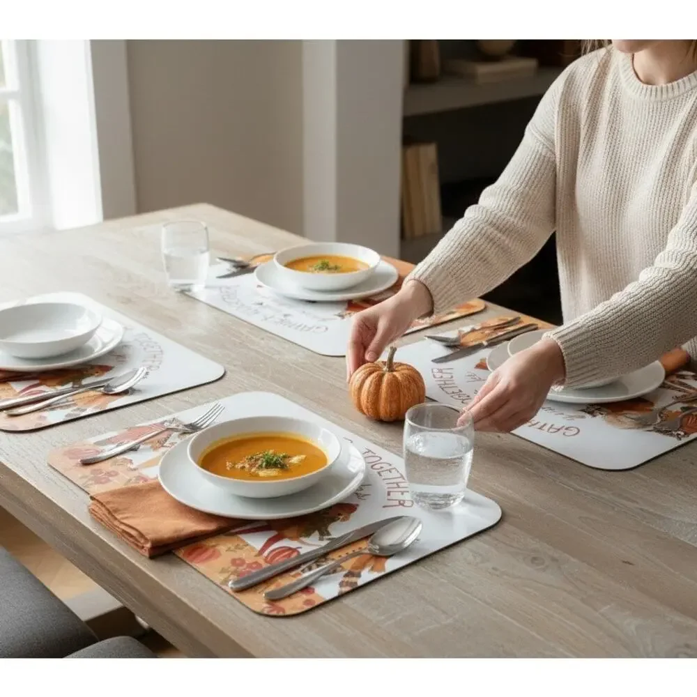 Kohl's Gather Together and Give Thanks Fall Animal Placemats 18